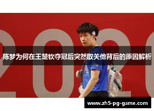 陈梦为何在王楚钦夺冠后突然取关他背后的原因解析